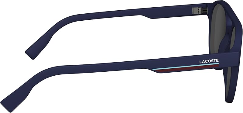 LACOSTE L6008S 424 MATE BLUE 53/19/145 Óculos de sol masculinos