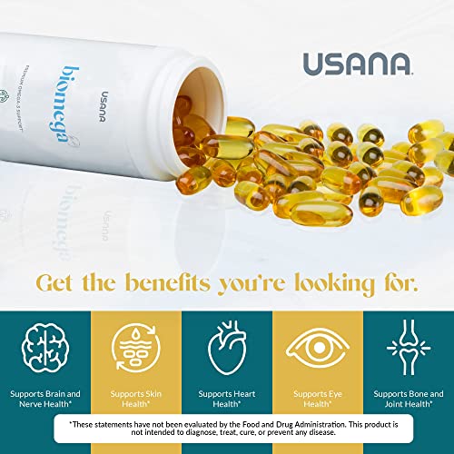 USANA BiOmega Fish Oil Supplement With Omega 3 Fatty Acids To Support