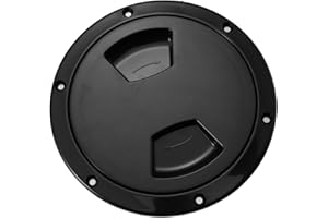 RATCHROLL 5 Inch Boat Inspection Deck Plate Hatch Marine Round Inspection Hatch Deck Plate with Detachable Cover Water Tight 