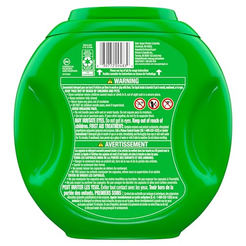 GAIN FLINGS ULTRA OXI LAUNDRY DETERGENT PACS, 76 COUNT, WATERFALL DELIGHT SCENT, 3-IN-1, HE COMPATIBLE