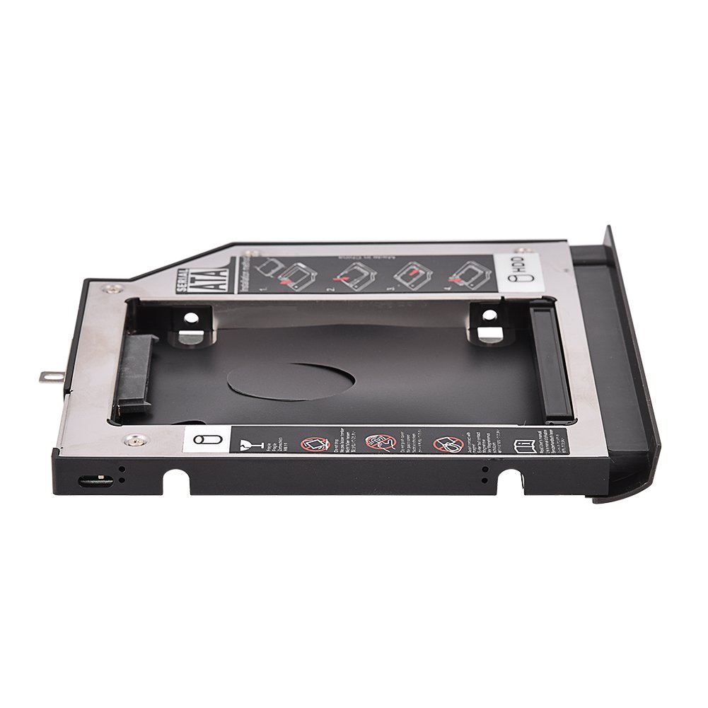 Richer-R HDD Bracket,SATA3.0 HDD Internal Enclosure Hard Disk Drive CD-ROM Bracket compatible with 7mm,9mm,9.5mm HDD/SDD for Lenovo ThinkPad E550/ E550C/ E555/ E560/ E565