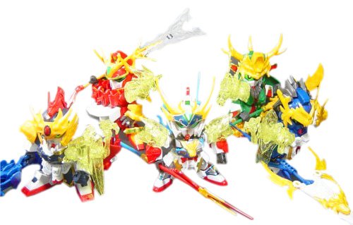 Bandai Hobby BB Gokoshou Gundam Ryuukihou 5 Set Bandai SD Action Figure