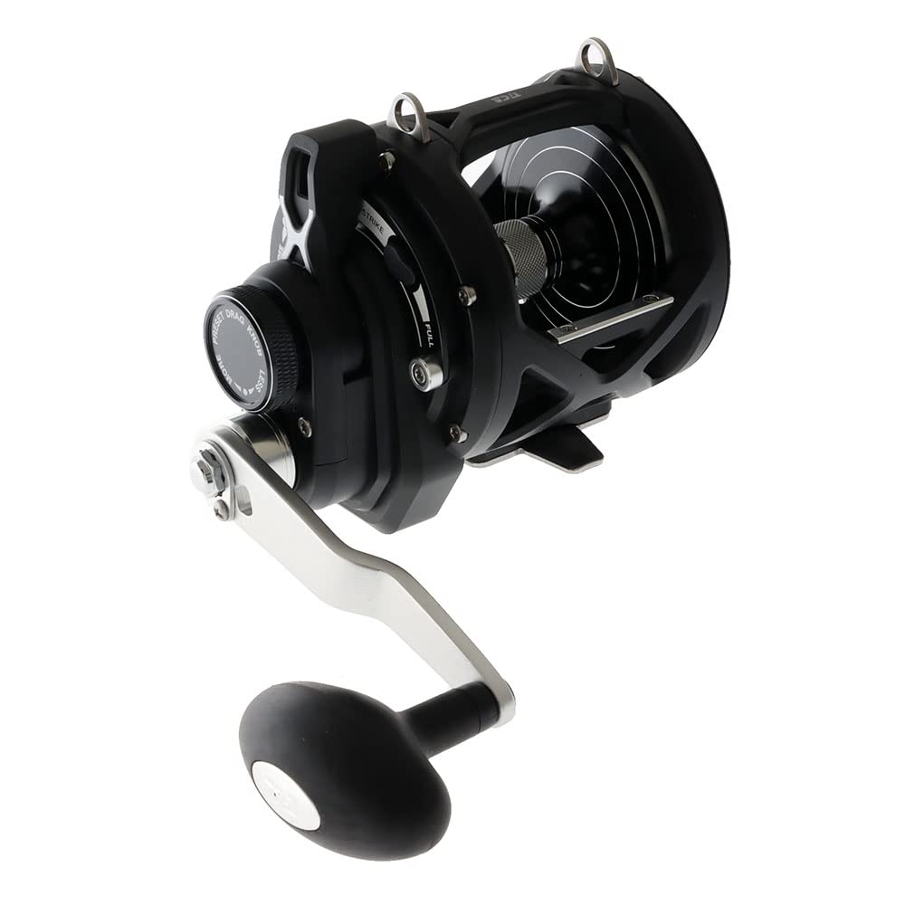 TICA OX20 Tica Oxean Series: Graphite Body Lever Drag Trolling Reel 3.8 Gear Ratio, Multi