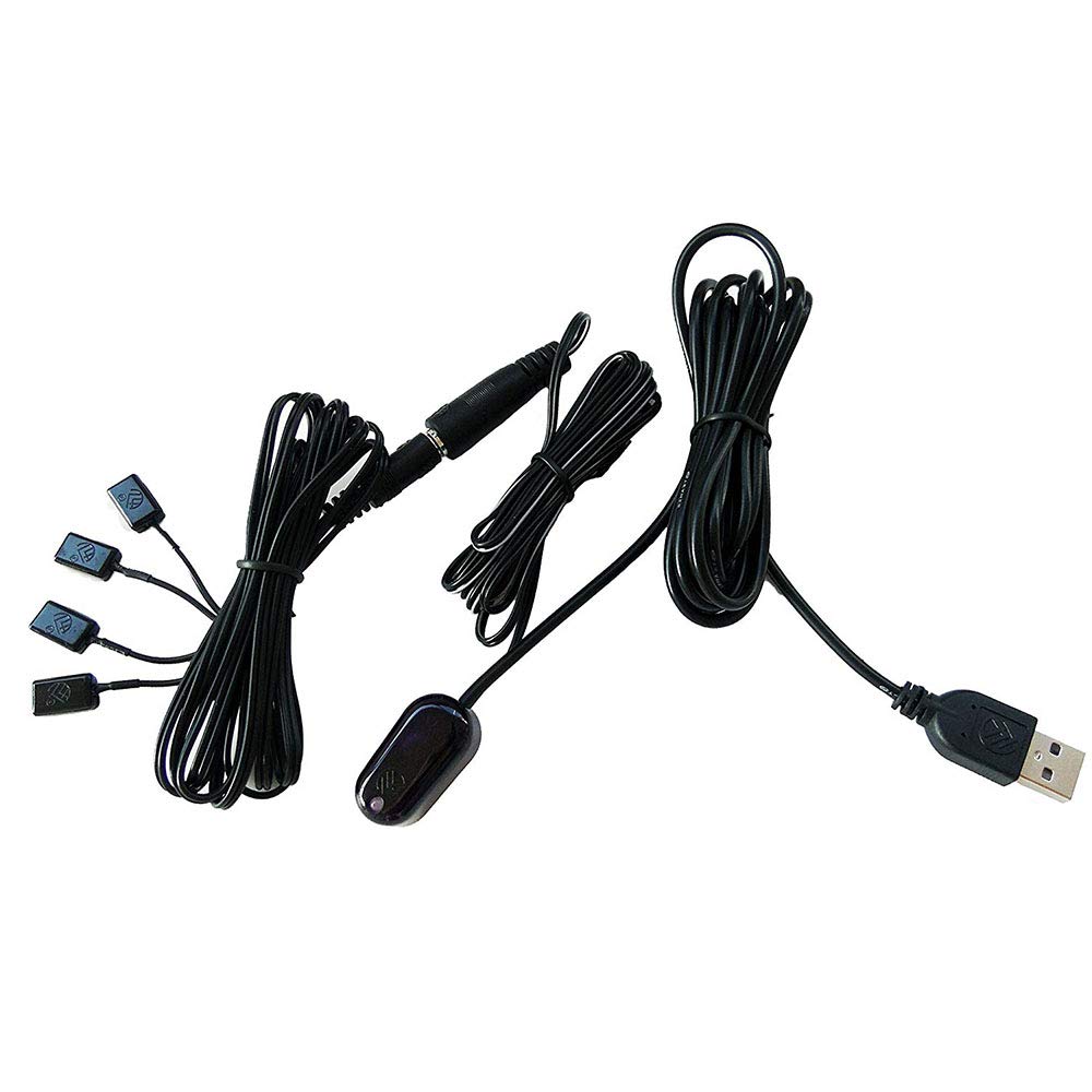 SZBJ IR Repeater Infrared Remote1 Receiver 4 Emitters Control Kit Hidden IR System U104