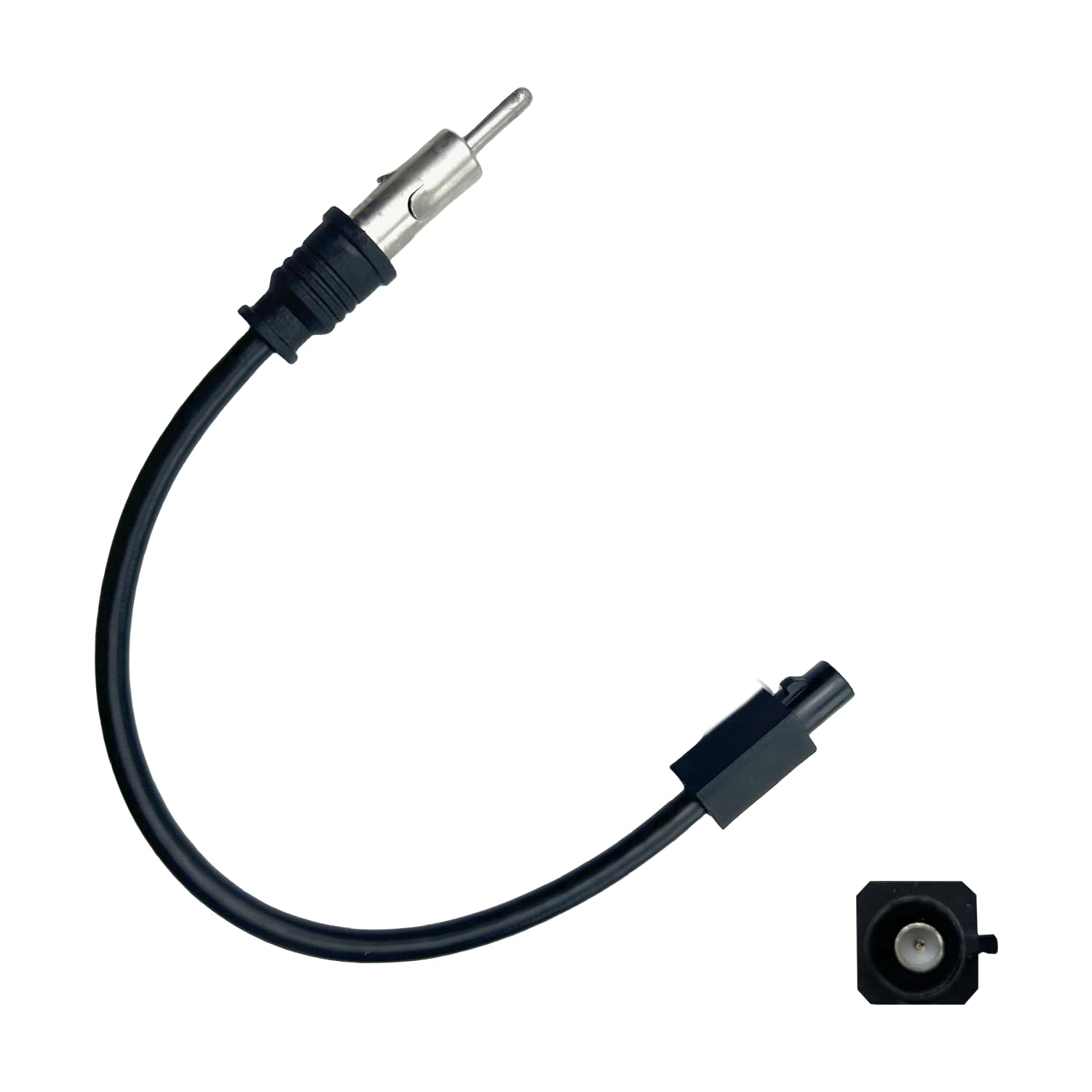 Photo 1 of Radio Antenna Adapter Compatible with Dodge Ram Jeep Wrangler Aftermarket Radio Stereo Antenna Adapter for C-Class Sprinter Buick Cadillac Aftermarket Stereo Antenna Connector Cable Plug
