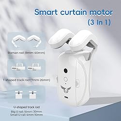 Osprey Smart Curtain Opener (2 Motors),3in1:Roman