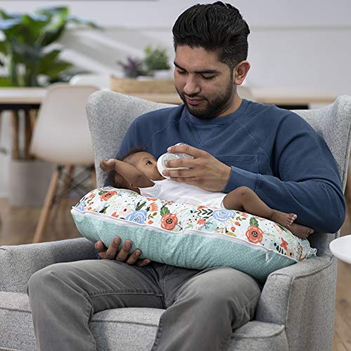 floral nursing pillow