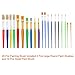 PAXCOO 28 Pack Paint Brushes for Kids, Kids Paint Brushes with Paint Cups Paint Tray Toddler Paint Brushes Art Party Paint Supplies for Kids Gift Back to School Supplies