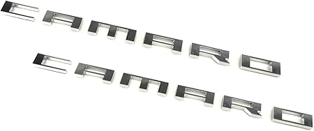Amazon Camaroステッカー 3d文字 車後部バッジ エンブレム ネームプレート カマロ Rs Ss Zl1 Z28 シボレー用 クロム 2枚 エンブレム 車 バイク