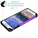 Tekcoo for Galaxy S6 Case, [Tmajor Series] [Purple/Black] Shock Absorbing Hybrid Rubber Plastic Impact Defender Rugged Slim Hard Case Cover Shell for Samsung Galaxy S6 S VI G9200 GS6 All Carriers