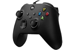 DYONDER Controller Wired Compatible with Xbox One,Xbox Series X/S,Xbox One X/S,PC Windows 7/8/10,Wired Controller with Share Button/3.5mm Headphone Jack/Hall Trigger(Black)