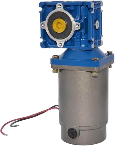 AZSSMUK 120W 250W High Torque DC Worm Gear Motor 12V 24V 90V 220V Gearbox