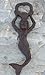 Moby Dick Large Antique Reproduction Iron Mermaid Bottle Opener Rust
