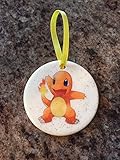 Pokemon Charmander Christmas Ornament ~ Pokemon Go ~ Porcelain ~ Orange ~ Tree Decor