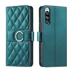 Lucyliy Compatible with Sony Xperia 5 Case Flip PU