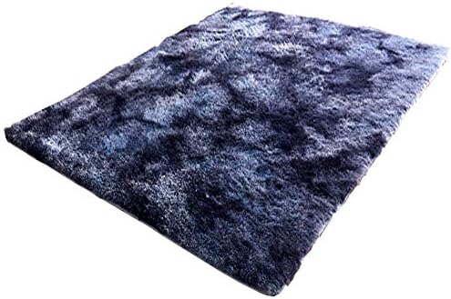 Kmjungu Gradient Color Rectangle Thicken Rug Floor Mat Bedroom