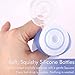 Travel Silicone Bottles Refillable Toiletries Containers Portable Squeezable Tube Set with 3 Cream Jar for Shampoo Lotion Sauce for Travel, Gym,TSA Approved (4 Colors + 3 Cream Jars)