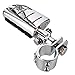 2X Chrome Durable Dually Foot Rest Pegs Footpegs Footrest 1-1/4