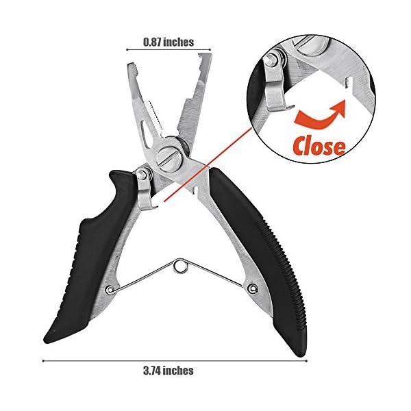 Stainless-Steel-Fishing-Pliers-Braid-Cutter-Hook-Remover-with-Sheath-and-Professional-Fish-Lip-Gripper-Grip-Best-for-Saltwater-and-Freshwater-Fishing-Any-Angler-Needs