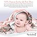 Baby Monthly Milestone Blanket 100% Quality Plush Fleece | Large 60