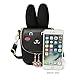 CMK Trendy Kids Bunny Purse Shoulder Bags for Girls for Children(82008_Beige) Small