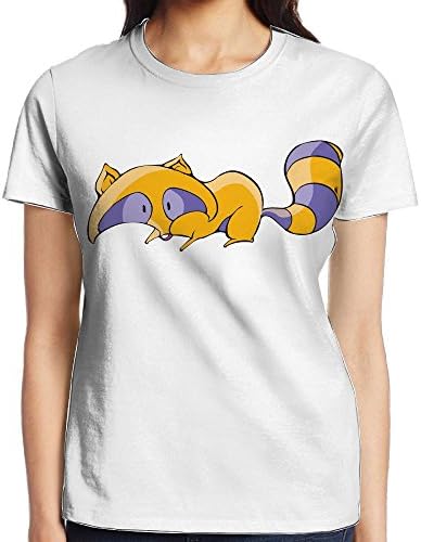 Cartoon Animal Women's Casual Fashion Scoop Neck Short Sleeve Polyester T-Shirt Tee