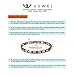 MIggers Womens Pure Copper Magnetic Therapy Bracelet Anklet Pain Relief for Arthritis and Carpal Tunnel (7