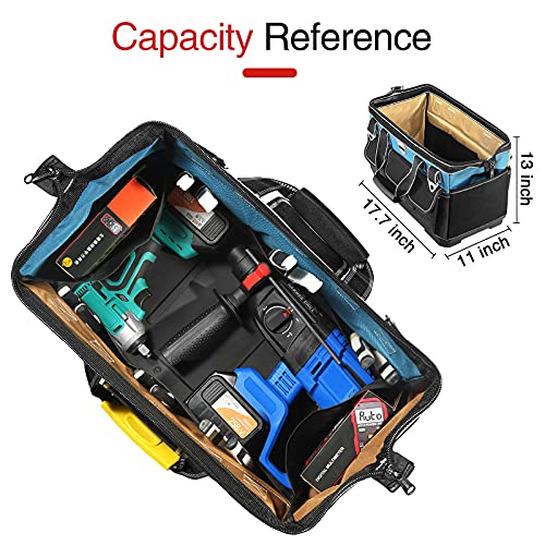 YINLONGDAO 18Inch Portable Tool Bag with Waterproof Construction and