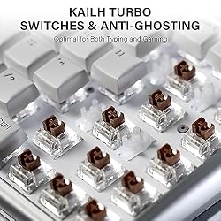 Durgod K710 Wireless Mechanical Keyboard, 84-Key