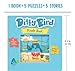Ditty Bird Our Best Book with 5 Jigsaw Puzzles for Toddlers 3 Years. Learning and Educational Toddler Puzzles from 2 Years Old with Chunky Pieces. 3 Years Old Girl boy Gifts.