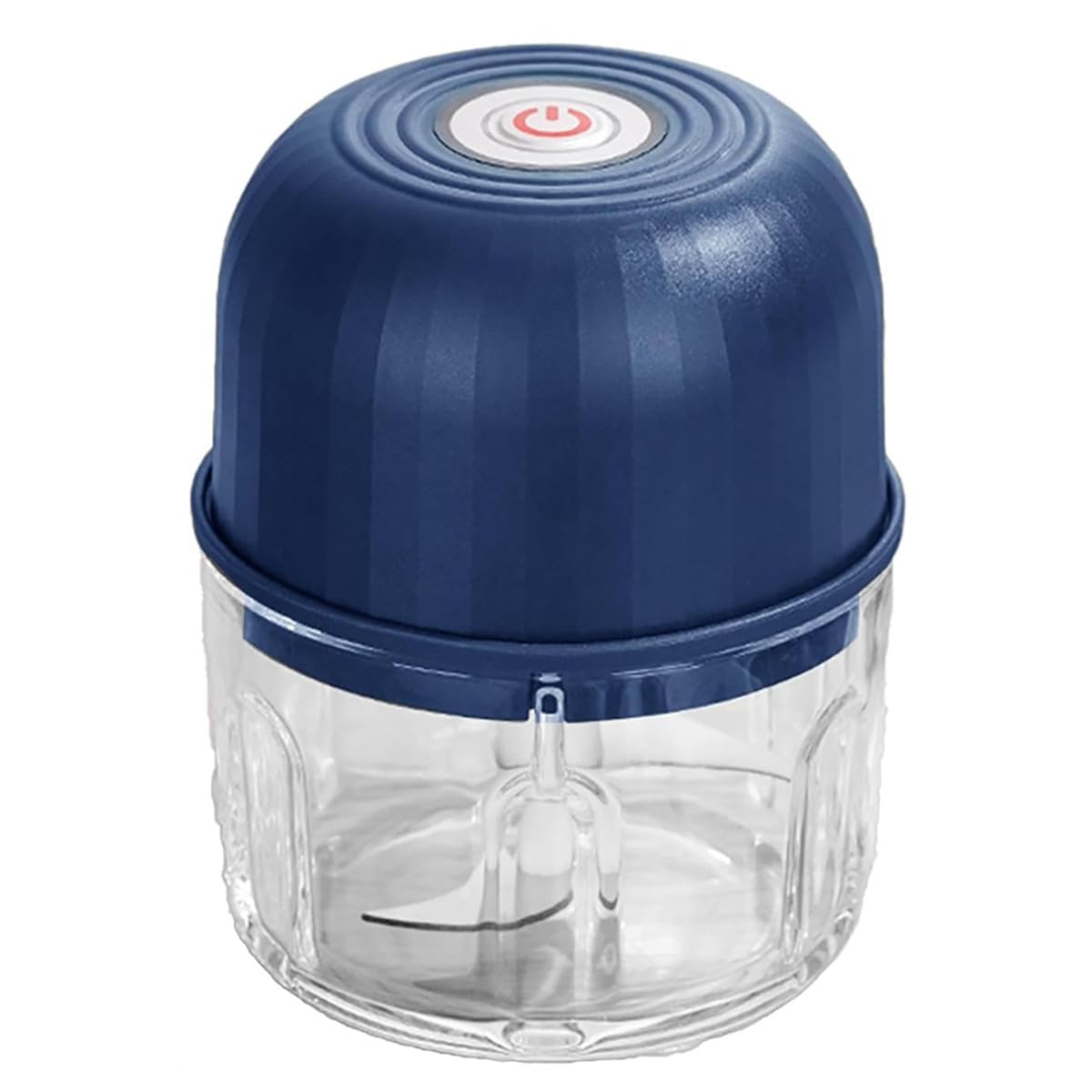 Photo 1 of ?260ML Electric Meat Grinder & Food Chopper, USB Rechargeable Multifunctional Kitchen Processor for Baby Food, Onion, Ginger, Garlic, Chili - 40W Quiet Motor, Dishwasher-Safe with 260ml Glass Bowl