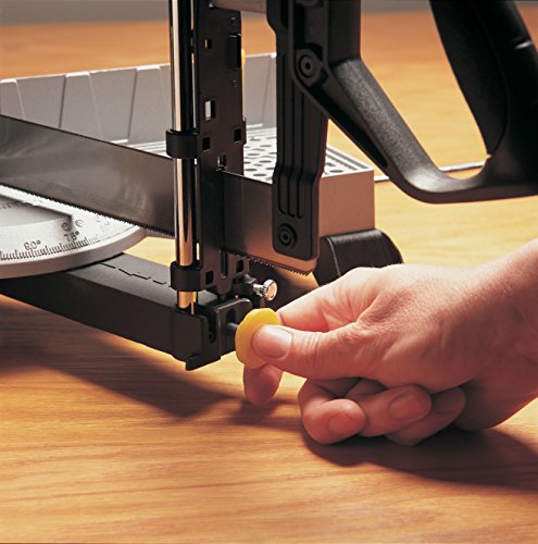 Stanley automatische Gehrungslade aus Metall mit Säge – Feinsäge mit Universalsägeblatt 13 Zähne/Zoll – 30, 45, 60 & 90… – Bild 4