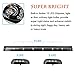 NPAUTO 3pcs Smoked LED Cab Marker Lights Amber 12 LED Roof Top Clearance Lights Running Light w/Wiring Pack Compatible for 2007-2014 Chevy Silverado GMC Sierra 1500 2500 3500 2500HD 3500HD