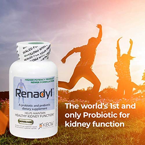Renadyl AllNatural Probiotic Supplement For Kidney Health, Kidney