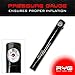 RYG Mini Bike Pump with Mounting Bracket, Portable Bicycle Tire Inflator with Air Pressure Gauge, Fits Presta & Schrader Valve, Mountain, Road, Hybrid & BMX Bikes, Lightweight Durable Aluminum Frame