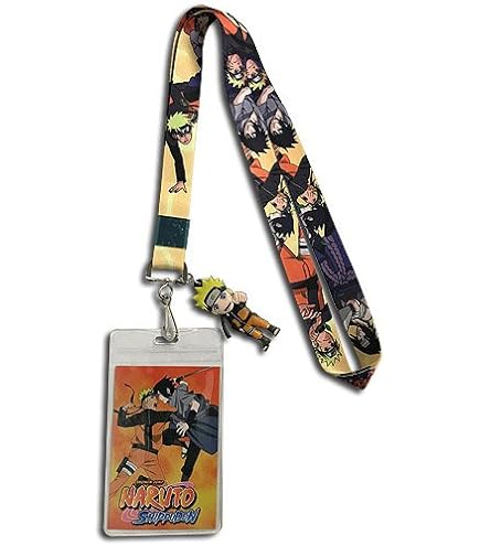 Amazon.com: Naruto Shippuden - Nine Tailed Beast Lanyard : Office