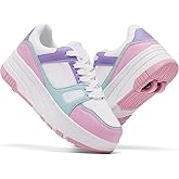 Roller Skate Shoes for Women Sneakers with Detachable 4-Wheeled wheelsGifts for Occasions Such as Christmas and Birthday Parties
