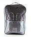 HomeProMart 4-PC Travel Waterproof Shoe Bag Organizer Storage Set| 1 Multi-purpose Shoe Bag + 3 Non-Woven Shoe Bags | Ideal for Travel,Beach,Golf,Athletics,Sports(Grey)