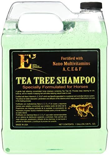 E3 Elite Grooming Products Tea Tree Shampoo for Pets, 1 gal by E3 Elite Grooming Products
