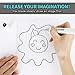 YGDZ Shrinky Films, 14pcs Clear Heat Shrink Plastic & 12pcs Traceable Shrinky Art Paper Sheets for Kids Boys Girls, DIY Keychain Charm Crafts Gift