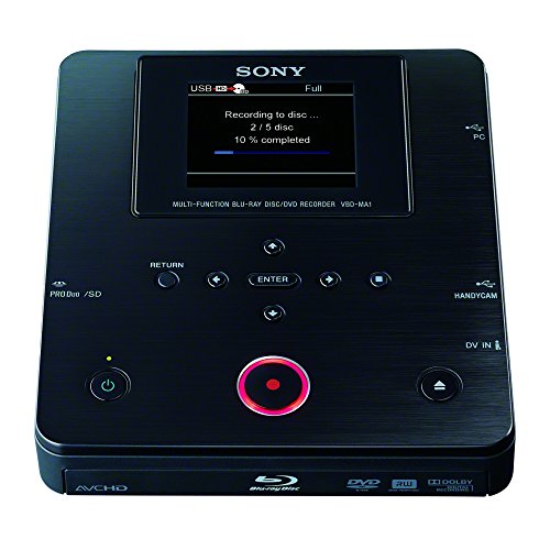 Sony VBDMA1 DVDirect MA1 MultiFunction BluRay Disc/DVD Recorder