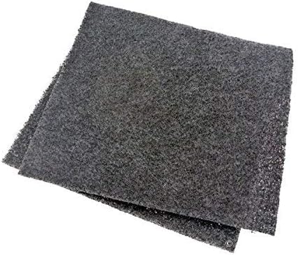Fac – Universal Active Charcoal Cooker Hood Filter Cut to Size 47 x 57 cm - 100% Made in France