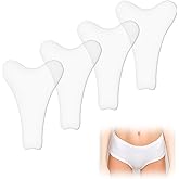 Hoohnnaa 4Pcs Y Shape Concealer for Women Reusable Invisible Self-adhesive Silicone Pad Insert for Bikini Swimsuit Yoga Pants