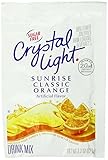 Crystal Light Sunrise Orange Drink Mix, Makes 2 Gallons (16 Packets, 4 Boxes of 4)