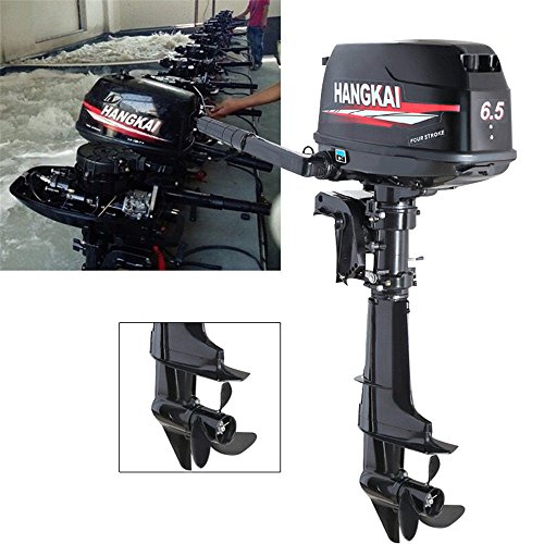 SHZICMY Outboard Motor, 4 Stroke 6.5HP 123CC Fishing Boat Engine Water Cooling System 4.8KW CDI 12L (USA Stock) - Thumbnail 4