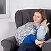 Nursing Breastfeeding Cover Scarf by Busy Monkey-Multi-use Baby & Infant Breastfeeding, Car Seat, Shopping Cart, High Chair, Stroller Canopy for Boys and Girls-Infinity Stretchy Shawl, Baby Shower