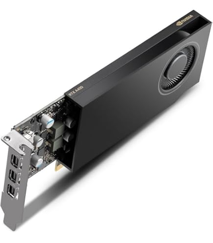 nVidia RTX A400 新品同様 Amazon.com: PNY NVIDIA A400 4GB GDDR6mDP 64Bit (VCNRTXA400-PB