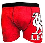 Liverpool Football Club Men's 1 Pack Boxer Trunk