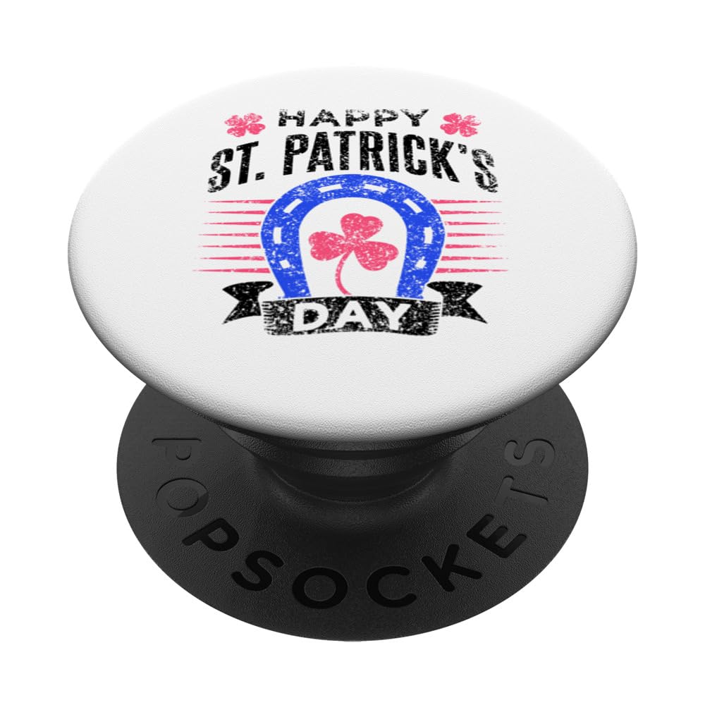Happy St Patrick's Day Team St. Patricks Day Irish Ireland PopSockets Swappable PopGrip