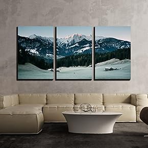Beautiful Mountain Landscape x3 Panels